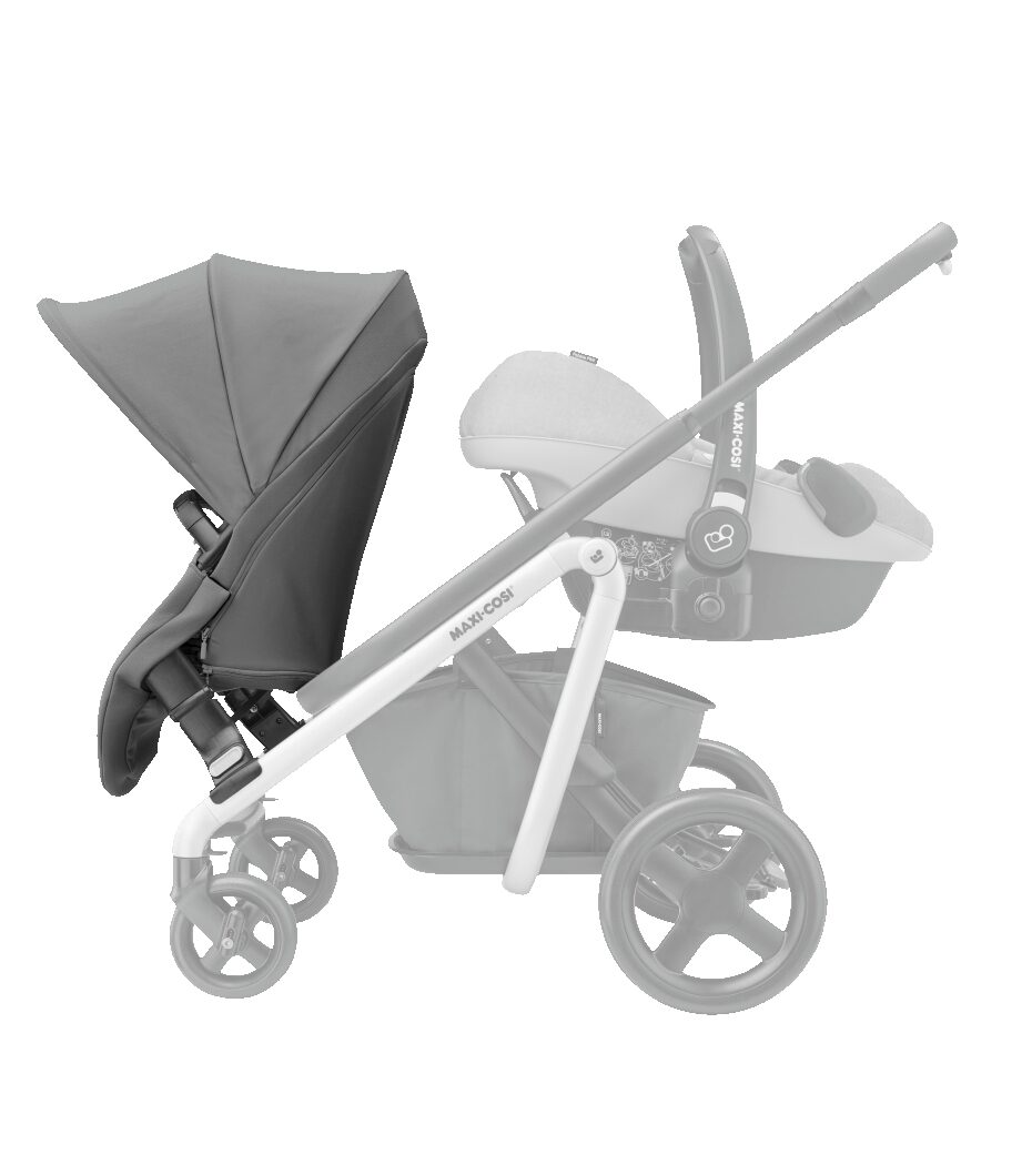 close uppababy vista stroller V3 Beau MUJER The Uppababy Vista V3 Color:Algiers Blue Leaf Print Bell Eliminator Carbon Mad