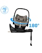 8442128110_F1_2026_maxicosi_carseat_babycarseat_pebbleslidepro_brown_sapphiresand_flexispinrotation_side