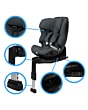 8625550110_F3_2026_maxicosi_carseat_babytoddlerchildcarseat_emerald360plus_grey_authenticgraphite_installationfeedback_3qrt