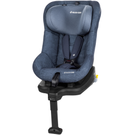 Maxi Cosi TobiFix comfortable toddler seat installed by ISOFIX with support leg